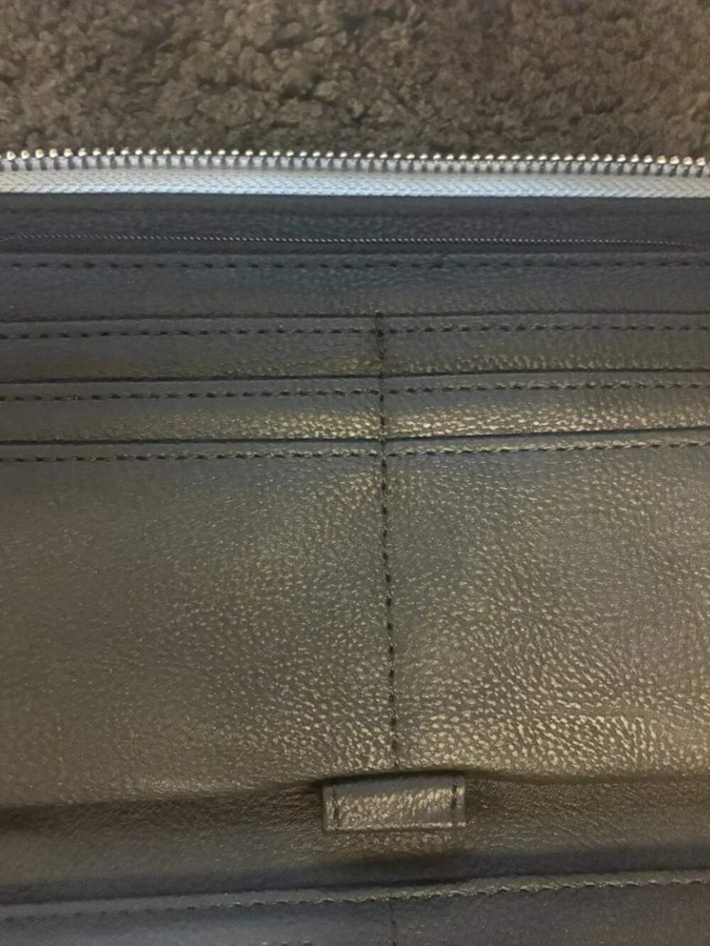 Steve Madden Bzippy Blue Haze Zip Around Wallet